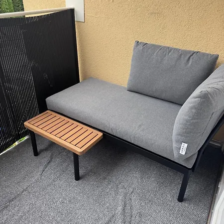 Apartmán Modernes City-studio Mit Balkon & Ausstattung Chemnitz (Saská Kamenice)